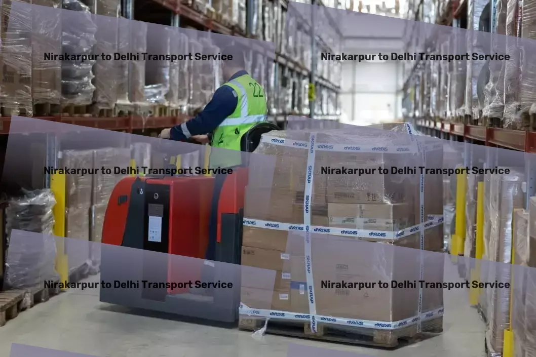 Nirakarpur to Delhi Transport Heavy cargo movers