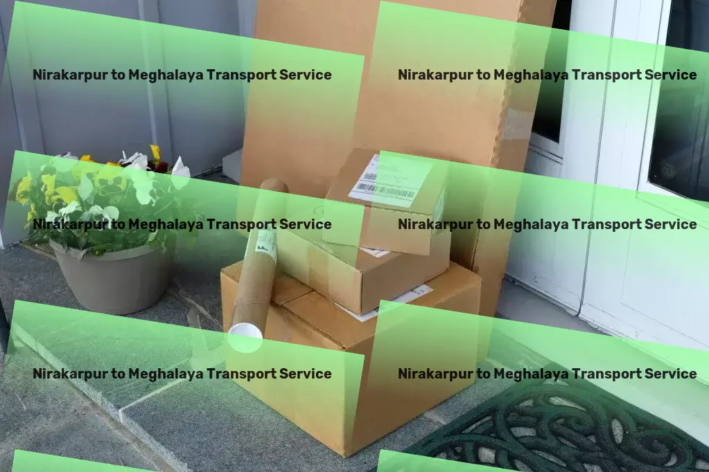 Nirakarpur to Meghalaya Transport Package delivery