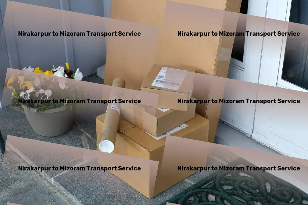 Nirakarpur to Mizoram Transport Professional, reliable, transformative: Indian transport services! - High-speed transport solutions