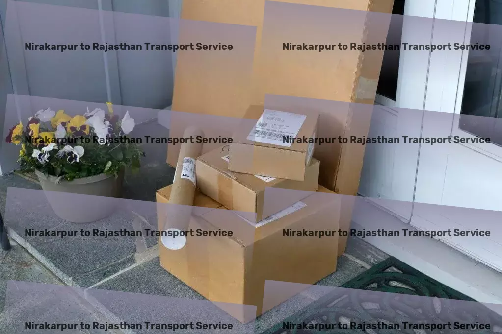 Nirakarpur to Rajasthan Transport Your blueprint for successful logistics operations in India! - Door to door delivery