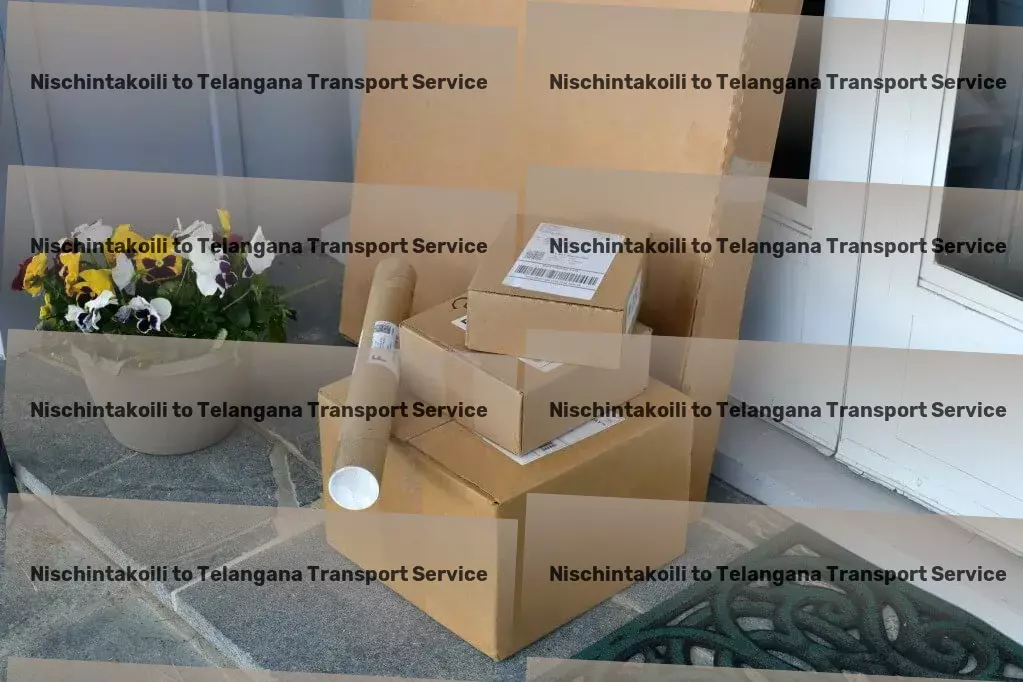 Nischintakoili to Telangana Transport Quick courier solutions