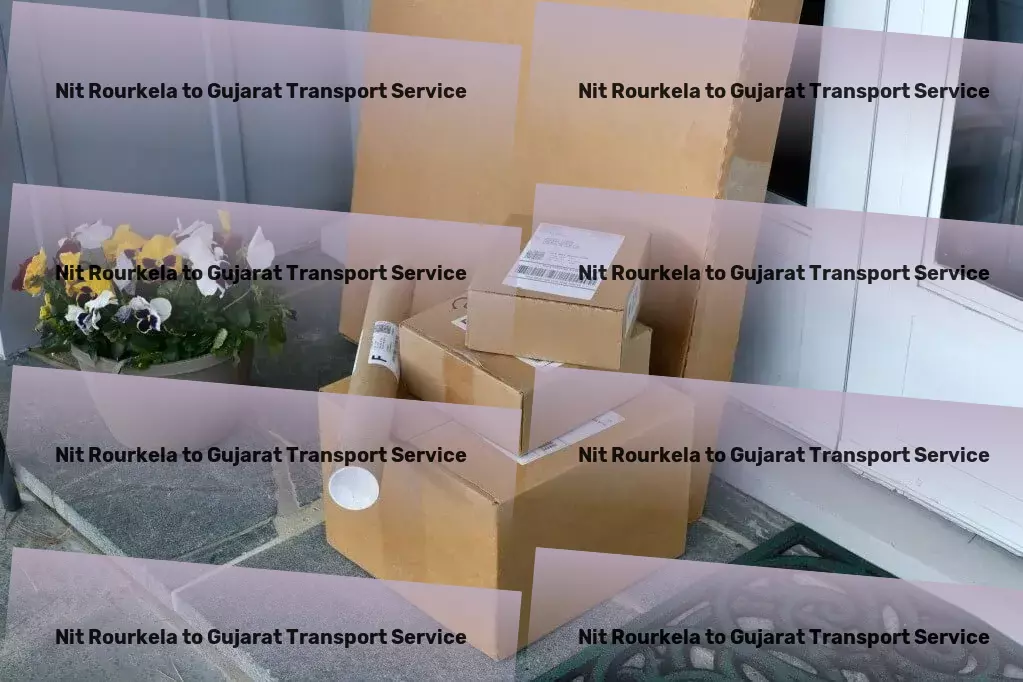 Nit Rourkela to Gujarat Transport Express freight and shipment