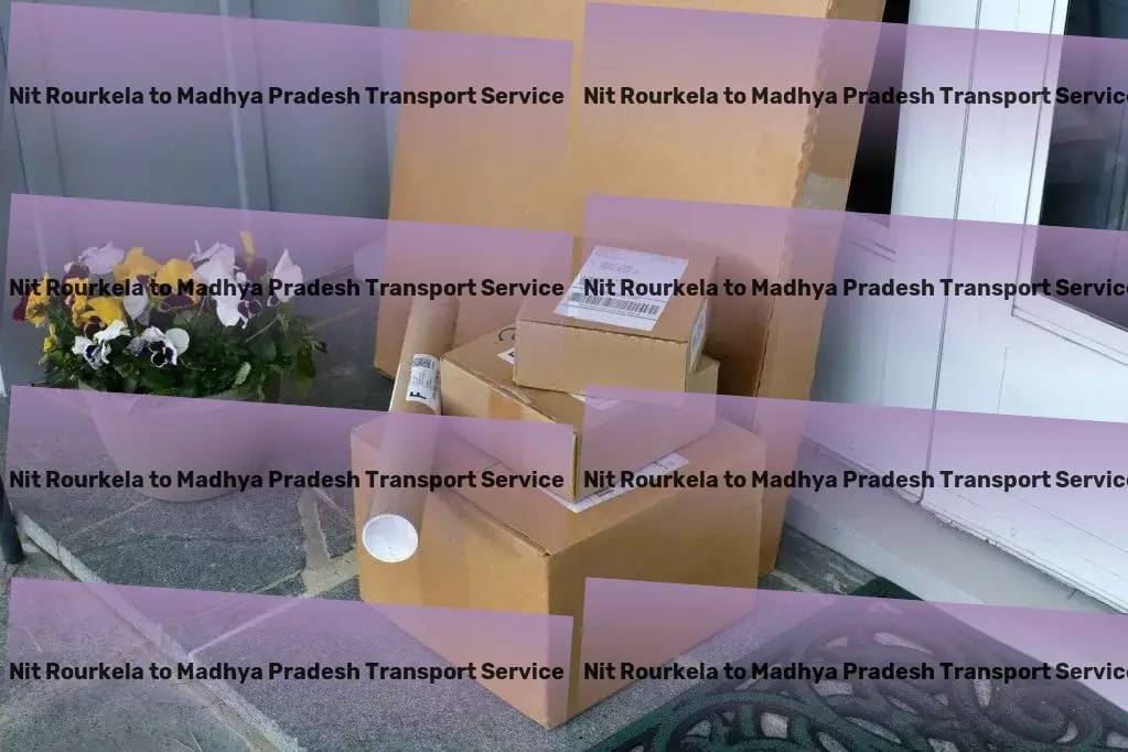 Nit Rourkela to Madhya Pradesh Transport Crafted for convenience: Transport services across India! - Real-time tracking services