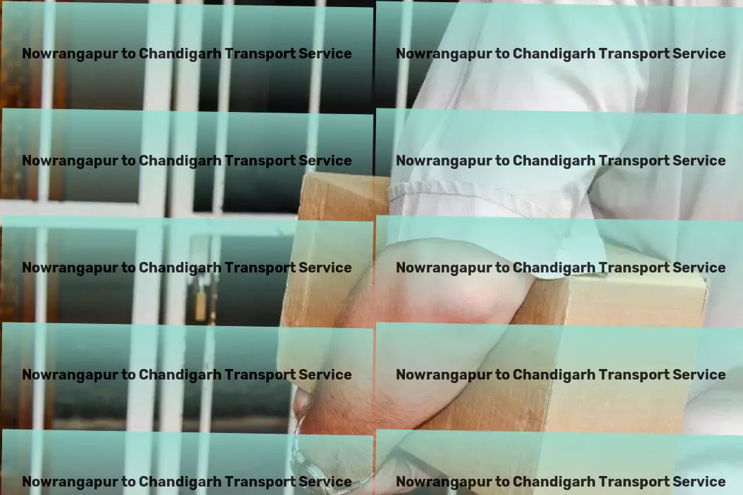 Nowrangapur to Chandigarh Transport On-demand logistics