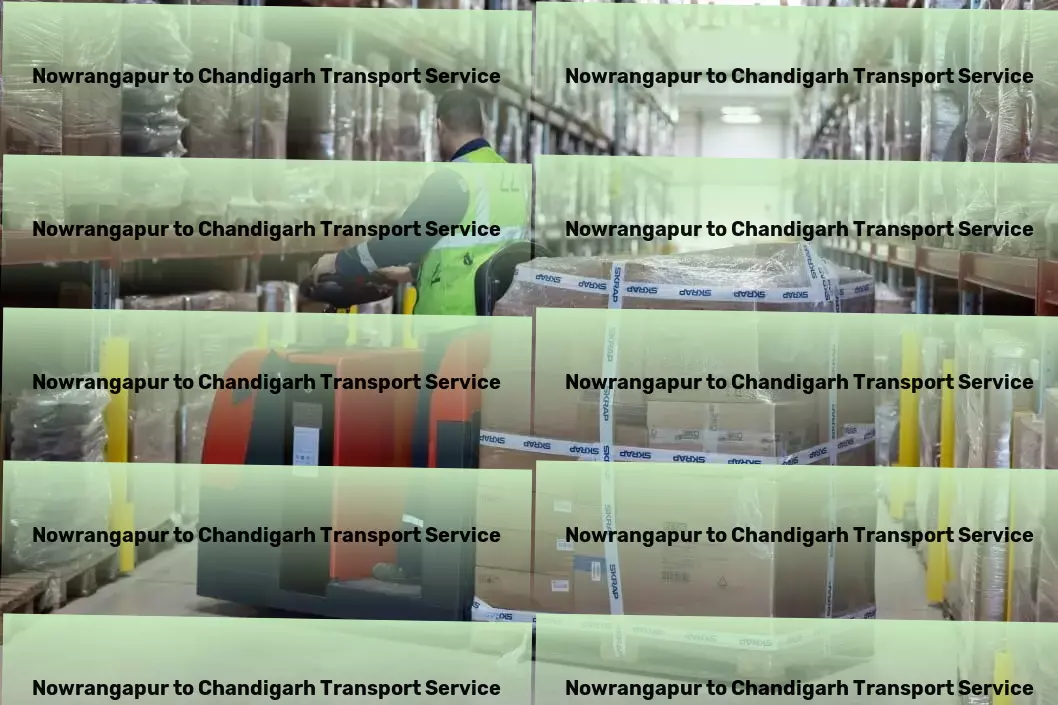 Nowrangapur to Chandigarh Transport India-focused transportation solutions that deliver results! - Professional packing services