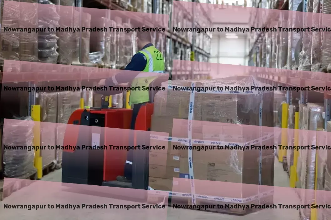 Nowrangapur to Madhya Pradesh Transport Your merchandise, our unmatched transportation care in India! - Heavy goods movers