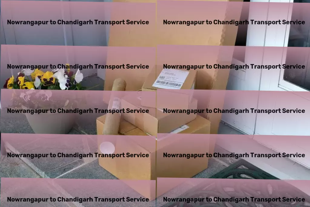 Nowrangapur to Chandigarh Transport Package shipping services