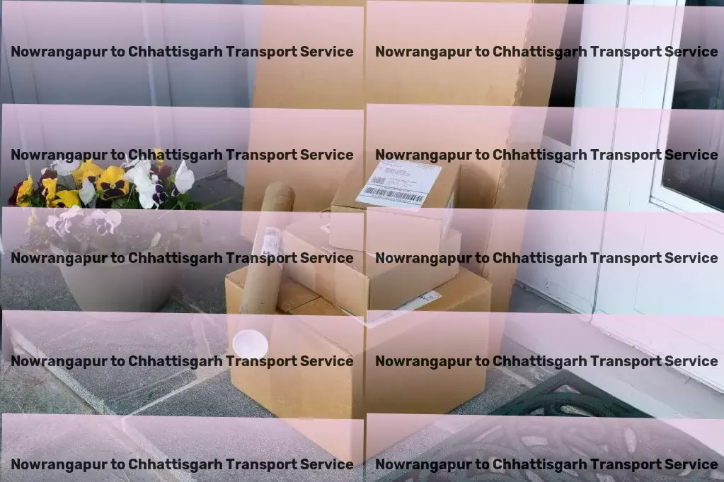 Nowrangapur to Chhattisgarh Transport Essential freight services