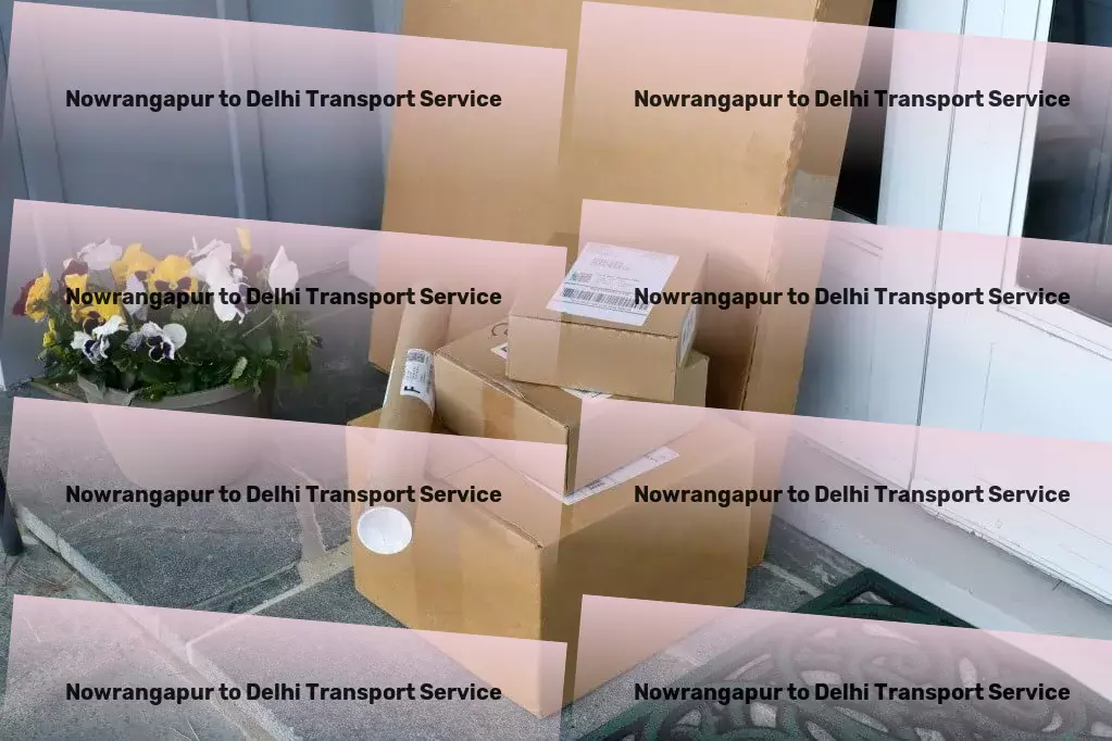 Nowrangapur to Delhi Transport Achieve logistic mastery within India with our expert guidance! - Warehouse logistics