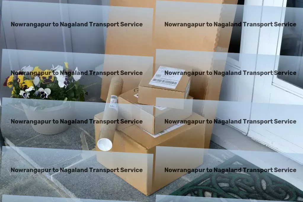 Nowrangapur to Nagaland Transport A seamless blend of technology and expertise for your Indian logistics needs. - Hazardous material transport