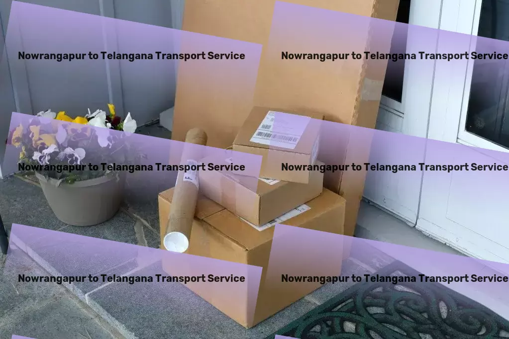 Nowrangapur to Telangana Transport Setting new benchmarks in reliable Indian transport solutions. - High-volume road transport