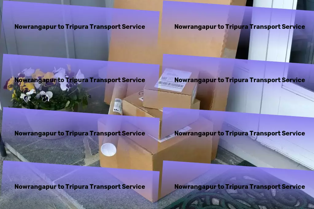 Nowrangapur to Tripura Transport Delivering more than just goods, delivering excellence in India. - Inter-regional transport services