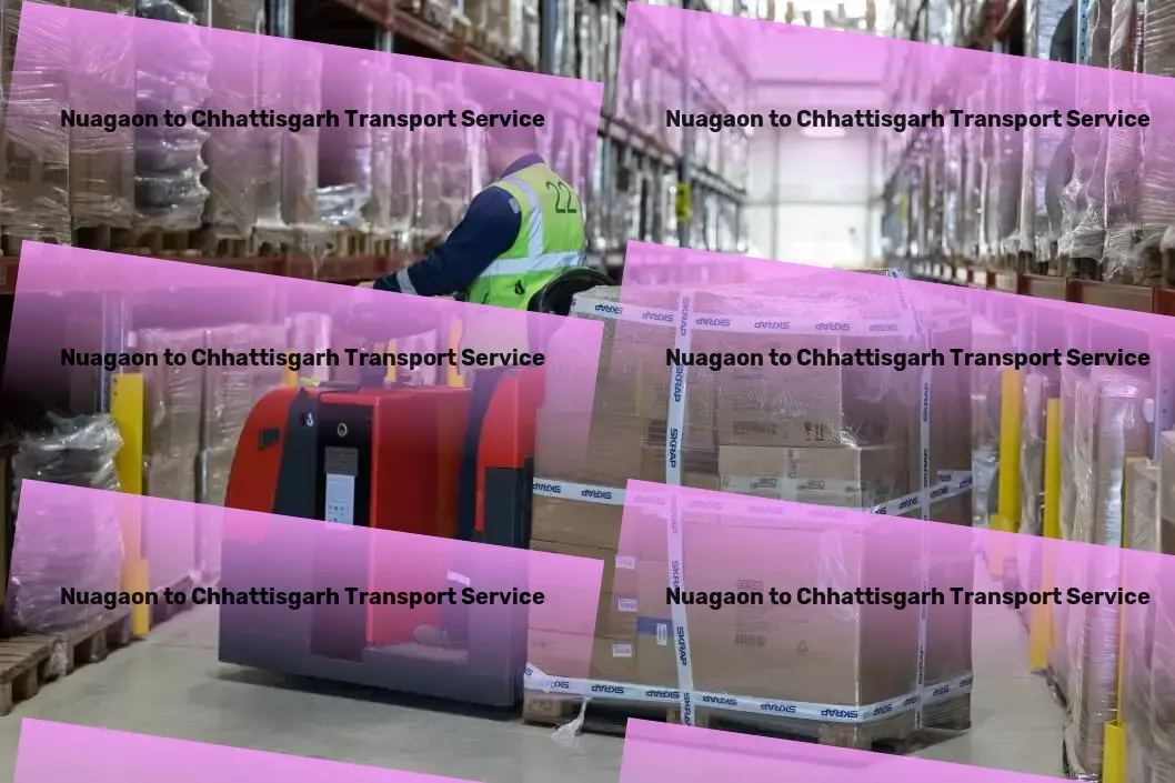 Nuagaon to Chhattisgarh Transport The epitome of efficiency in Indian transport services! - Long-distance courier services