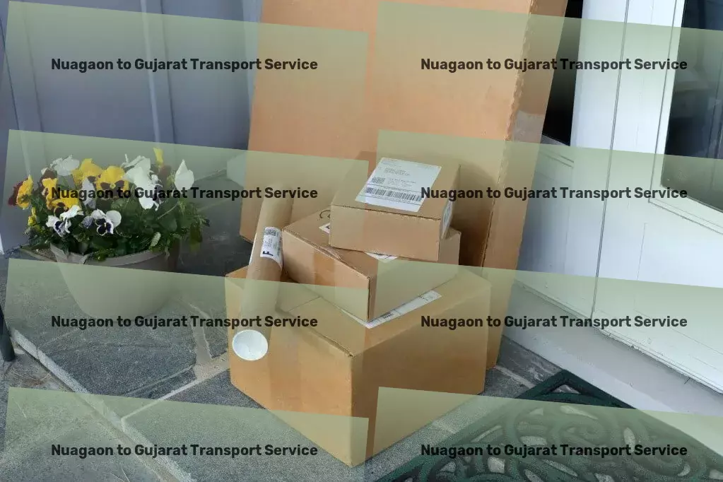 Nuagaon to Gujarat Transport Maximizing logistic outcomes for businesses across India! - Cargo movers