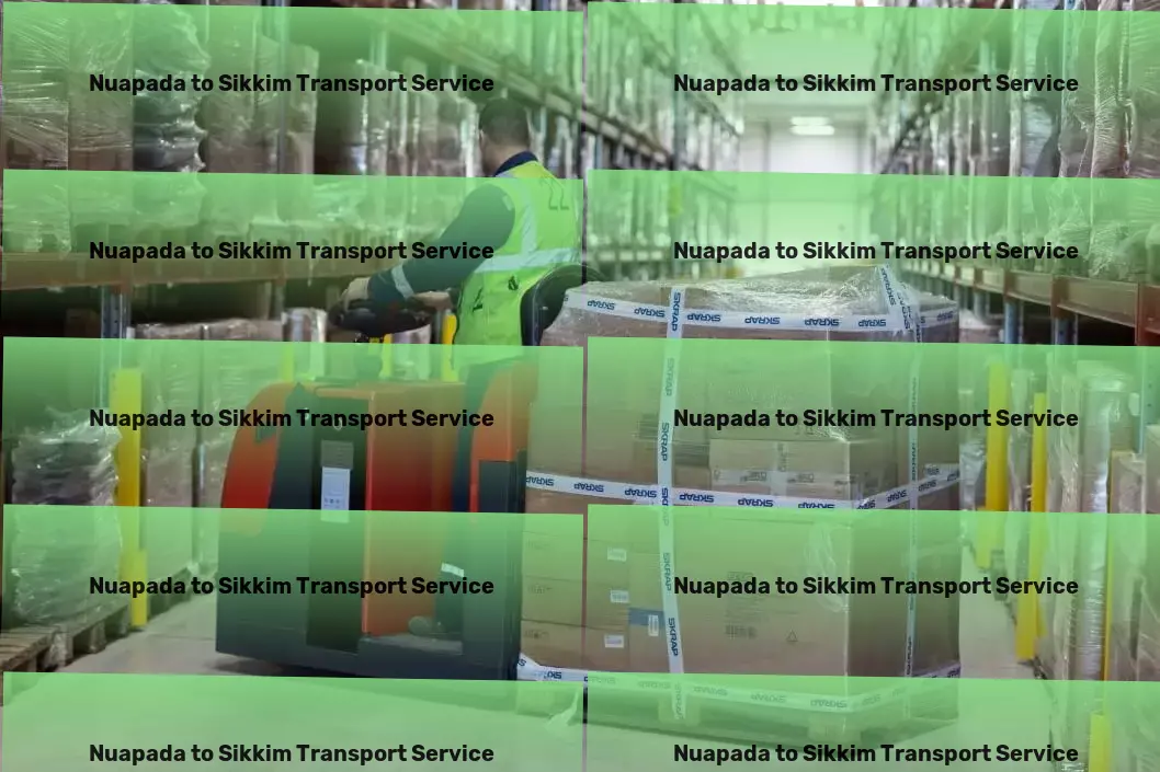 Nuapada to Sikkim Transport Bulk goods transportation