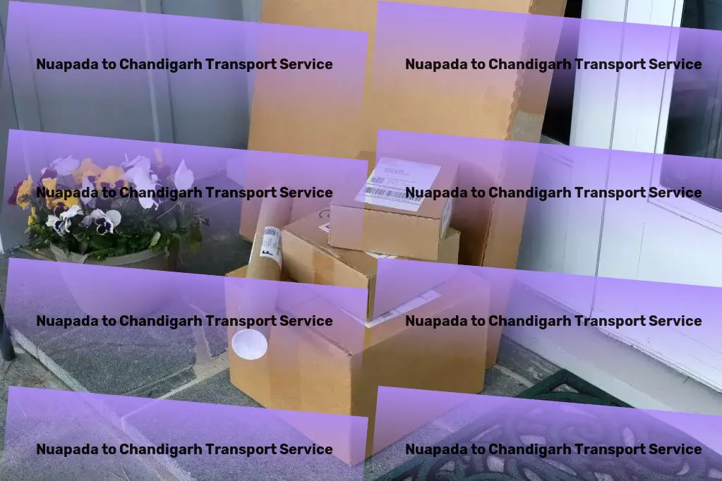 Nuapada to Chandigarh Transport Quick furniture relocation