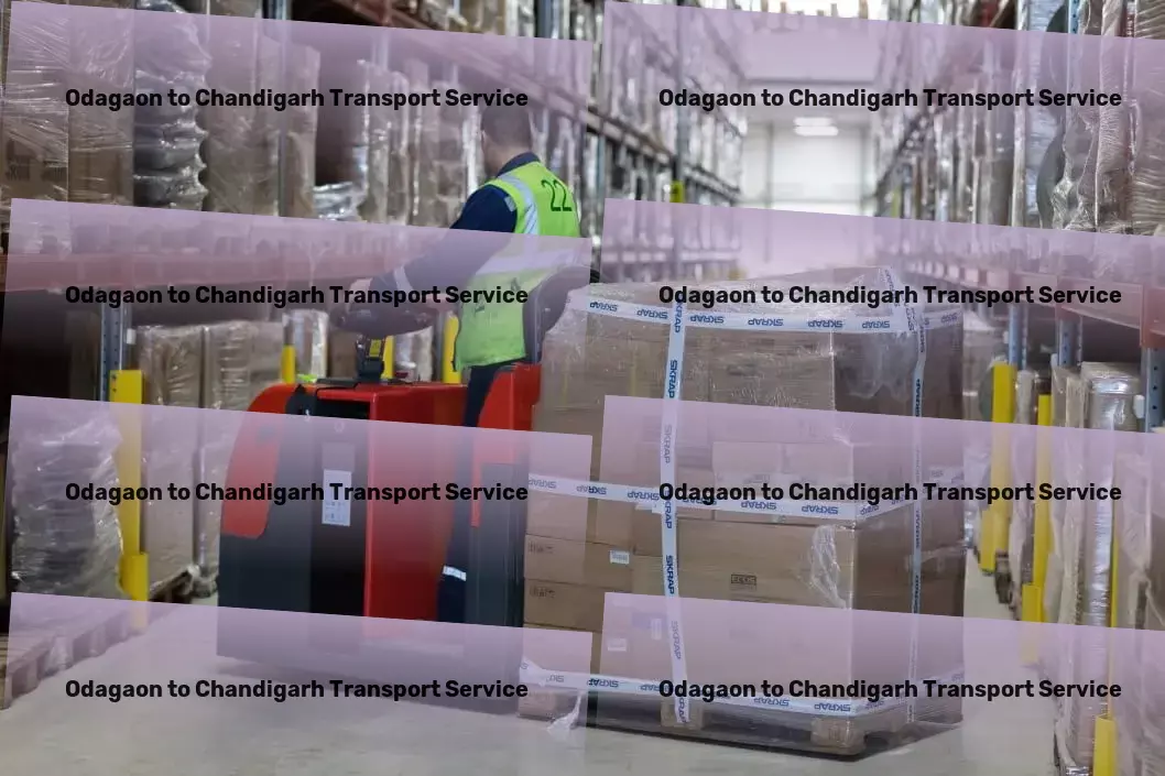 Odagaon to Chandigarh Transport Efficient freight forwarding