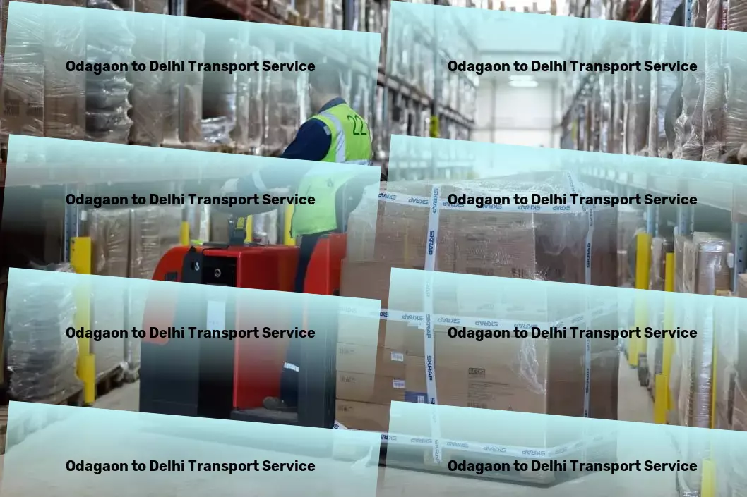 Odagaon to Delhi Transport Maximizing logistic outcomes for businesses across India! - Multi-city freight solutions