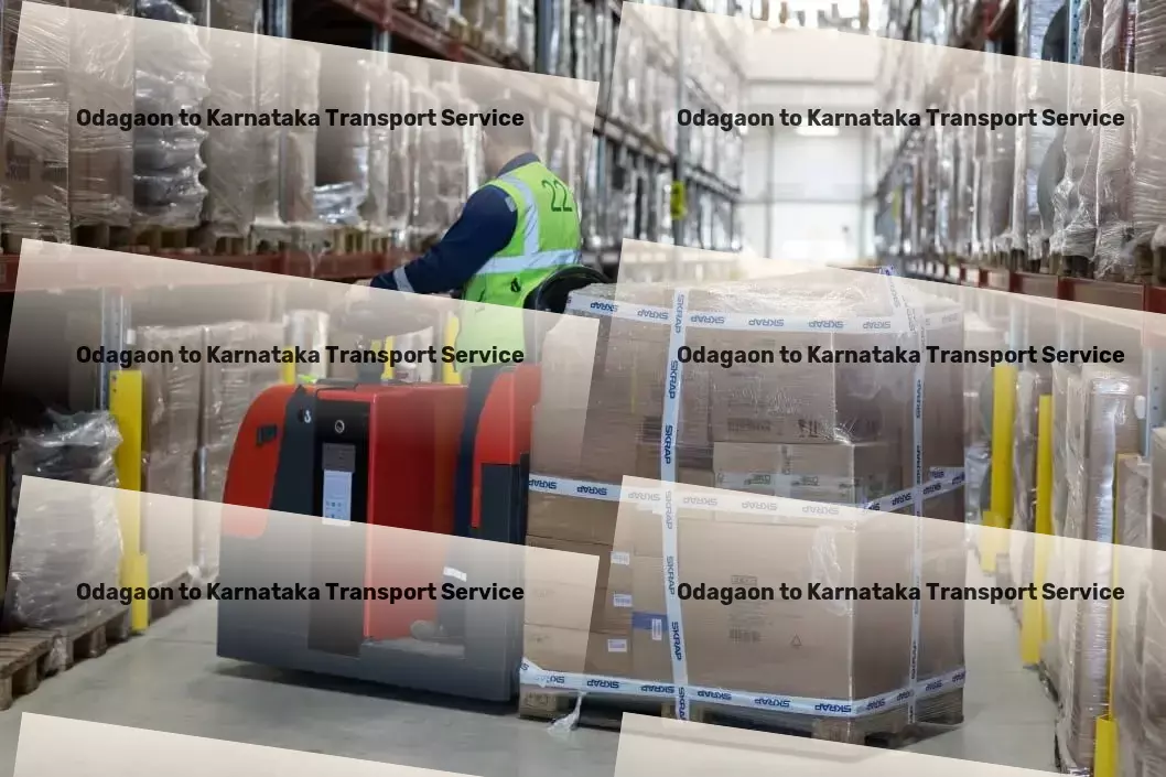 Odagaon to Karnataka Transport Your blueprint for seamless transportation across India! - Full-load freight solutions