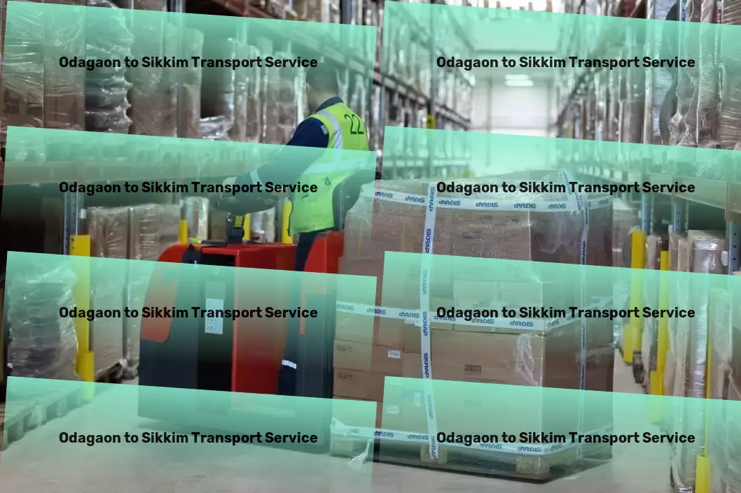 Odagaon to Sikkim Transport Customized truckload shipping