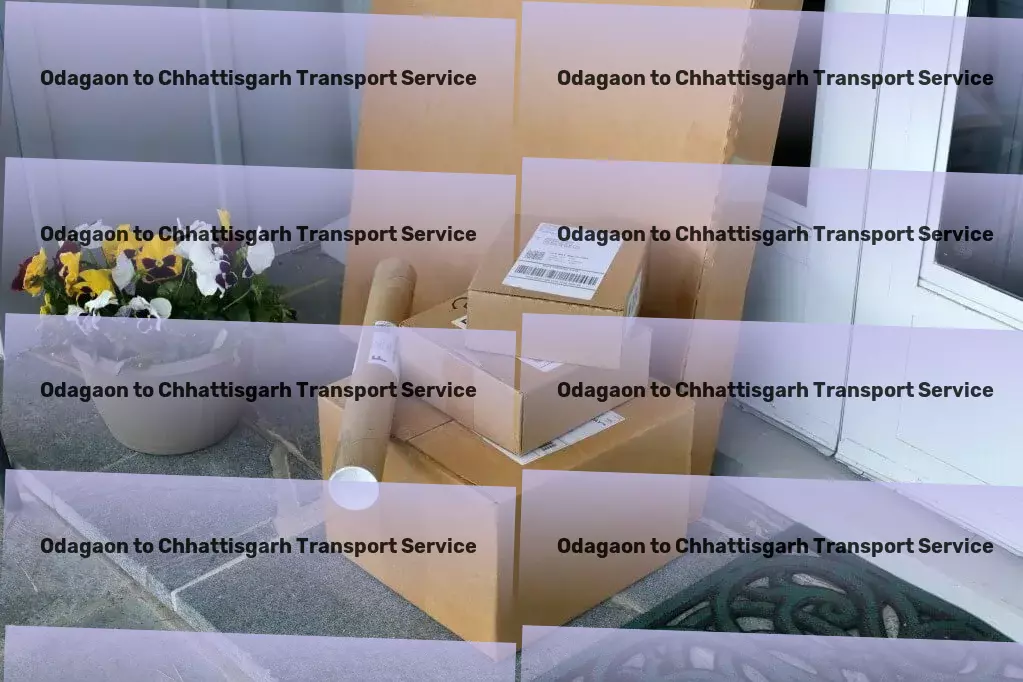 Odagaon to Chhattisgarh Transport Transport and delivery