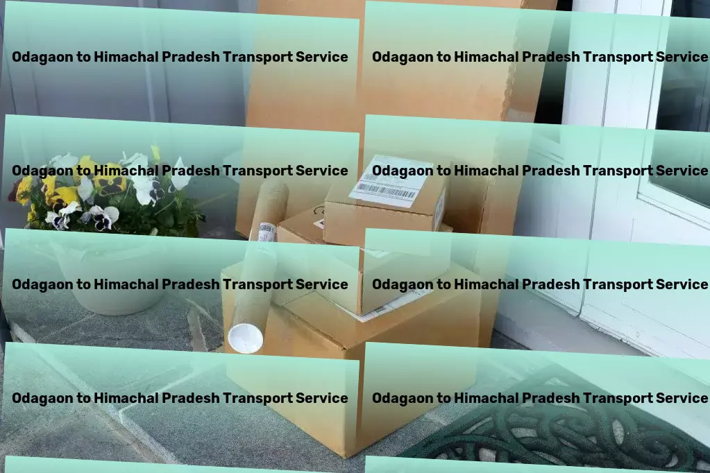 Odagaon to Himachal Pradesh Transport Online bulk cargo services