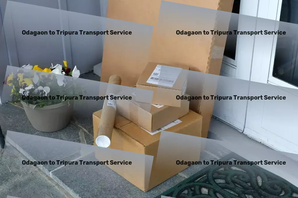 Odagaon to Tripura Transport A tradition of trust in transporting goods within India. - Household Courier Service