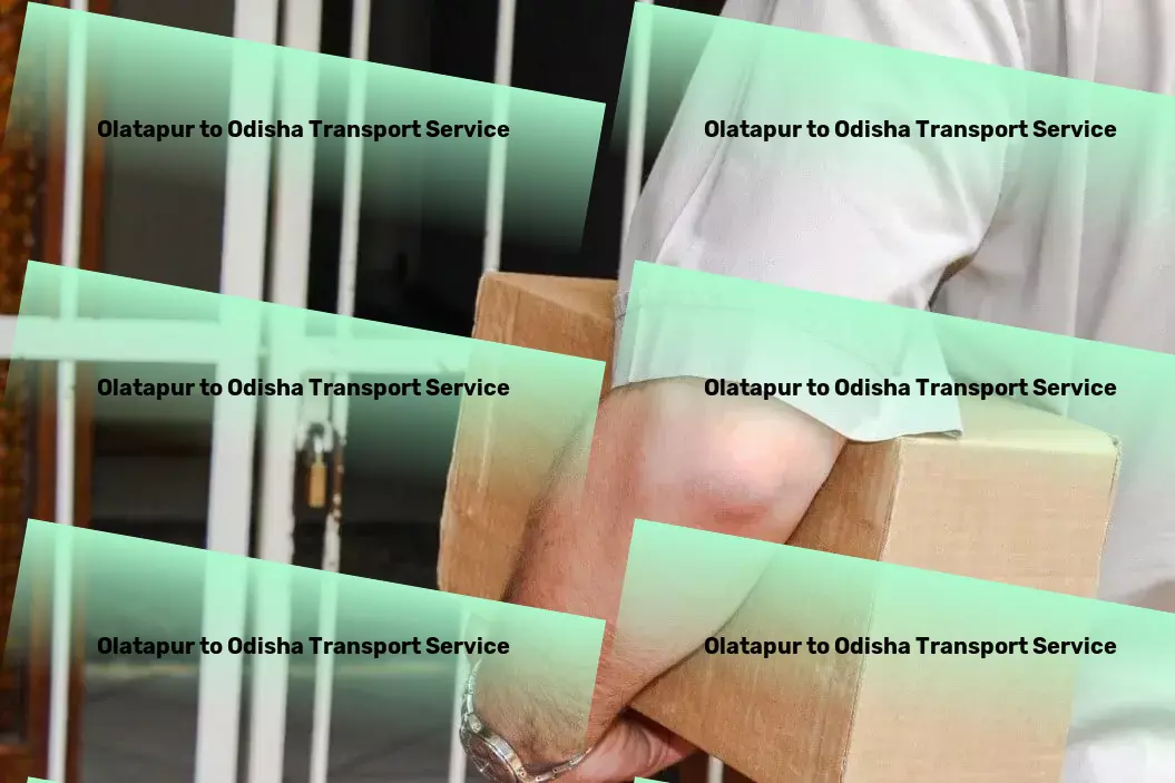 Olatapur to Odisha Transport Import export courier services