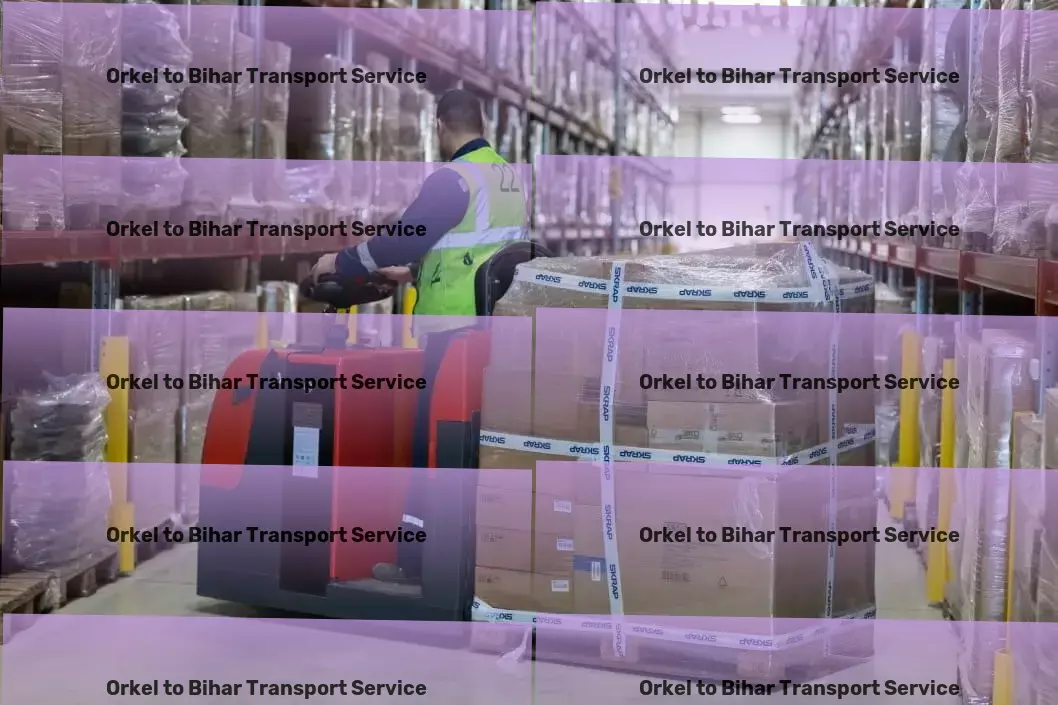 Orkel to Bihar Transport Comprehensive goods transport