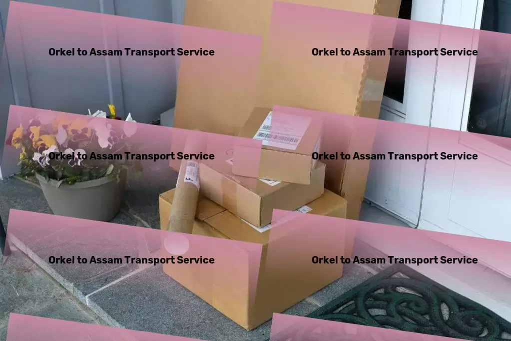 Orkel to Assam Transport Optimise your goods flow across India with us! - Urban transport services