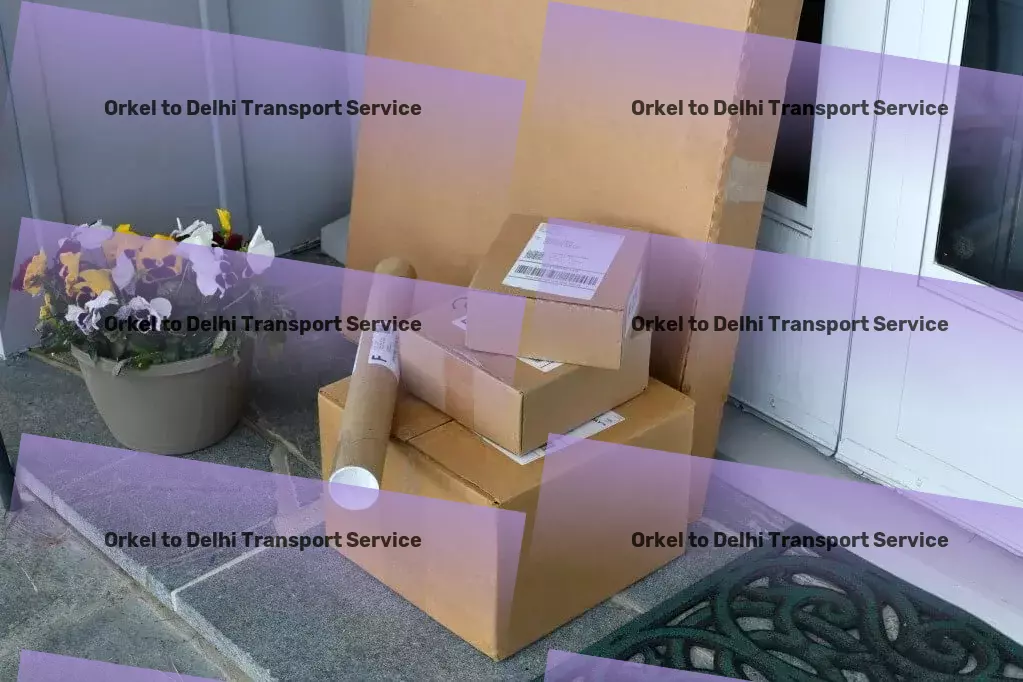 Orkel to Delhi Transport Nationwide parcel logistics