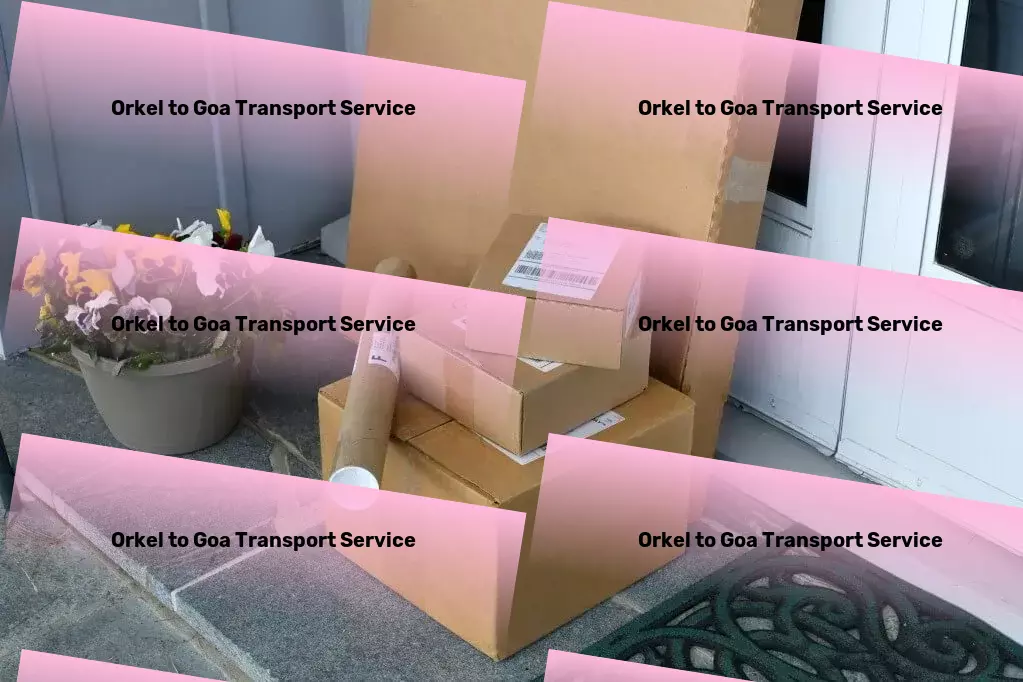 Orkel to Goa Transport Courier and parcel services