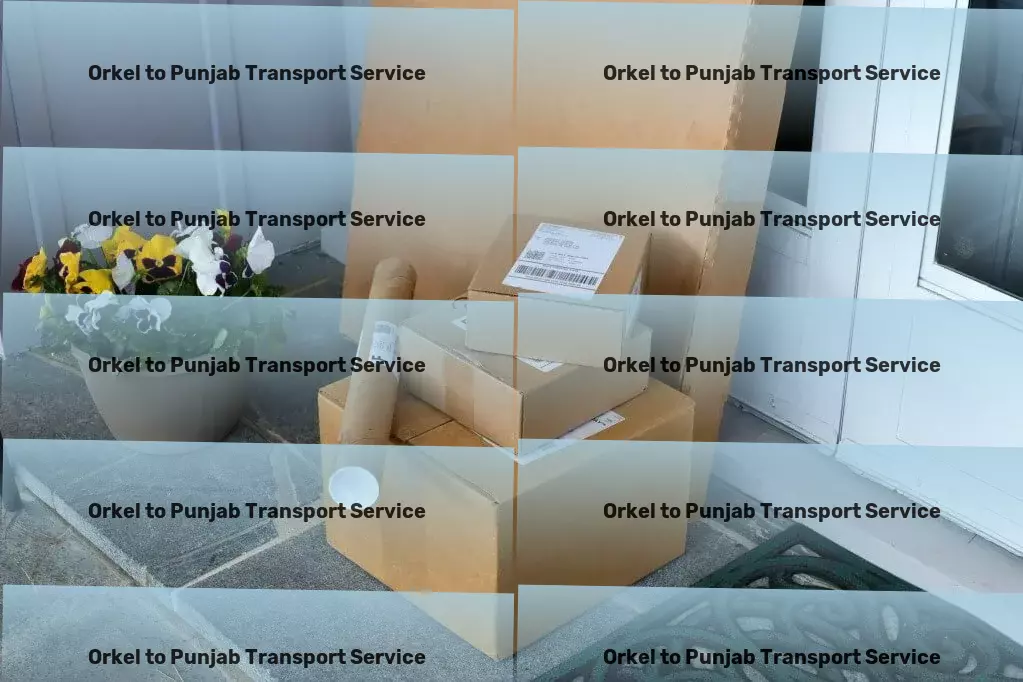 Orkel to Punjab Transport Your shortcut to premium logistics services in India. - High-capacity package delivery