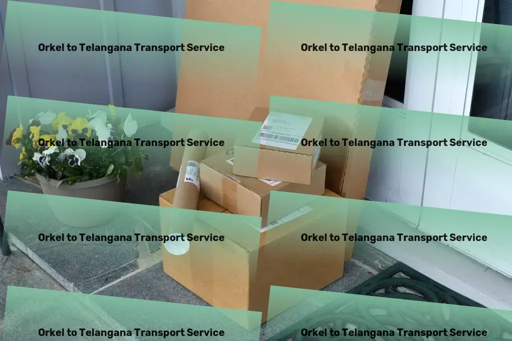 Orkel to Telangana Transport High-capacity courier services