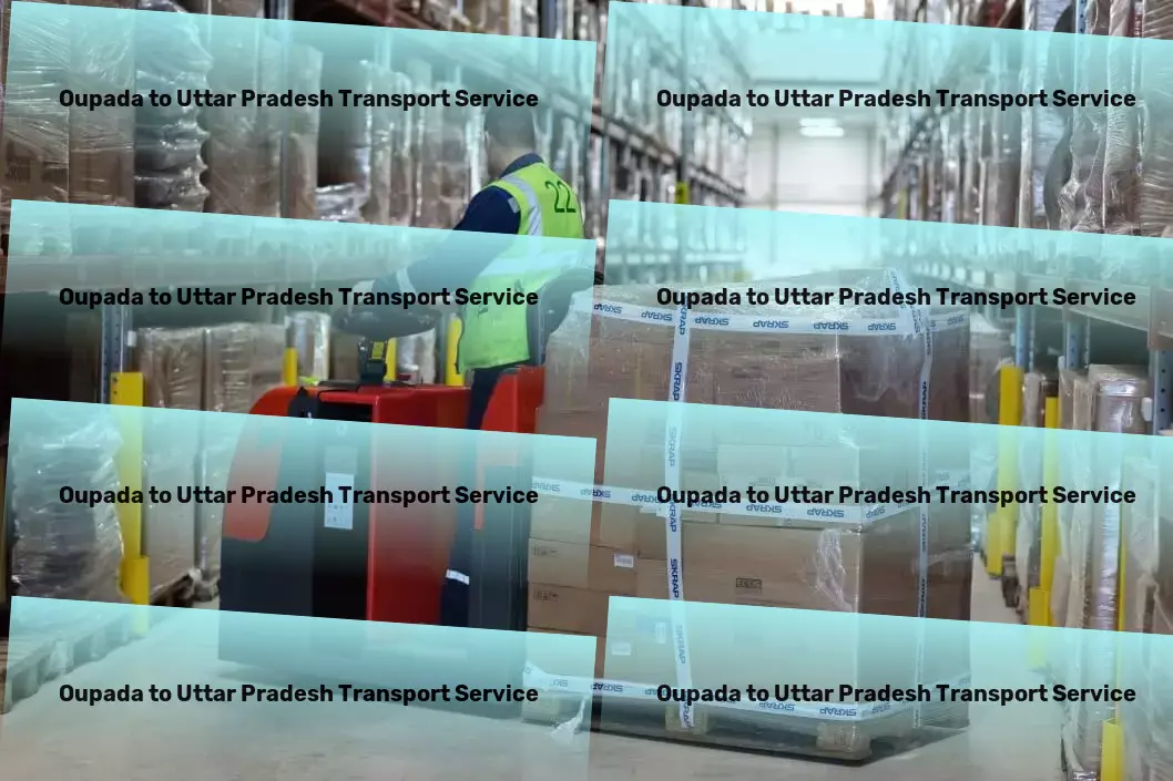 Oupada to Uttar Pradesh Transport Express road freight solutions