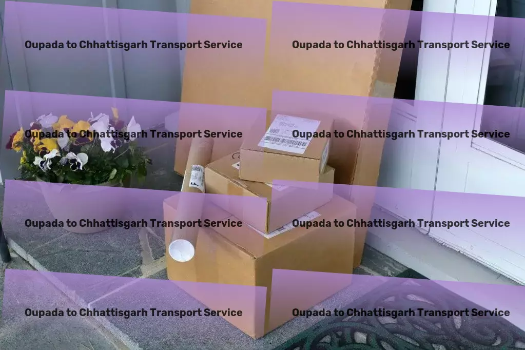 Oupada to Chhattisgarh Transport Local courier services