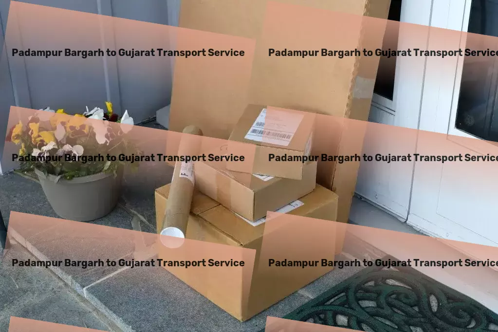 Padampur Bargarh to Gujarat Transport Urban freight solutions