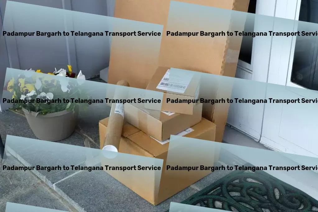 Padampur Bargarh to Telangana Transport Elevating the standards of transportation in India's dynamic market! - Citywide freight services