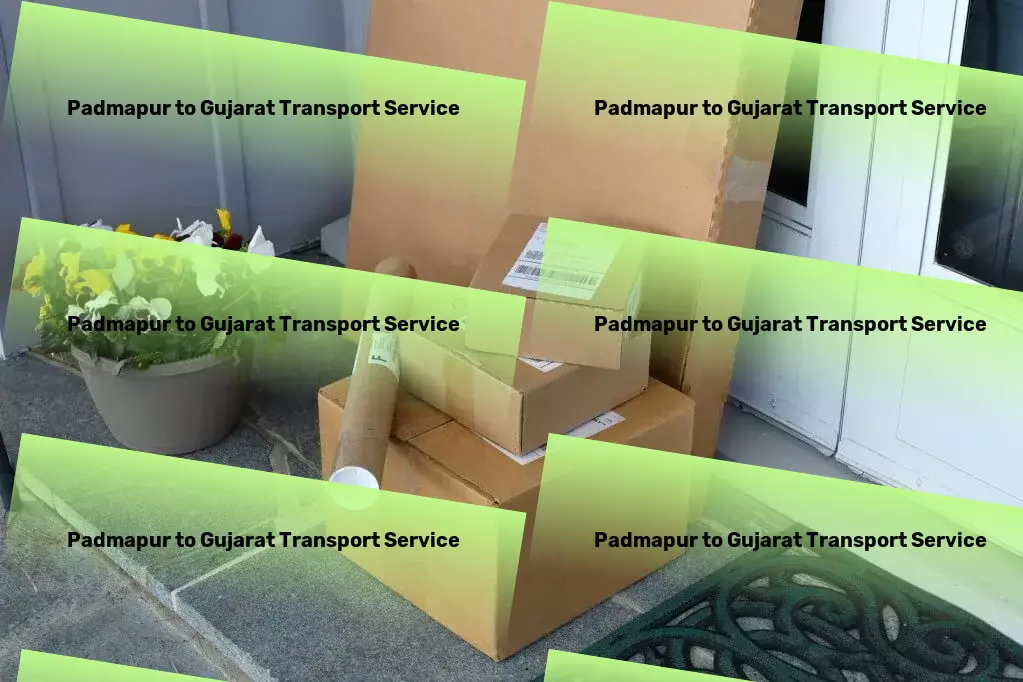 Padmapur to Gujarat Transport National package services