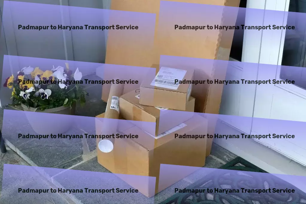 Padmapur to Haryana Transport Crafting the next level of goods transportation for India! - Domestic courier solutions