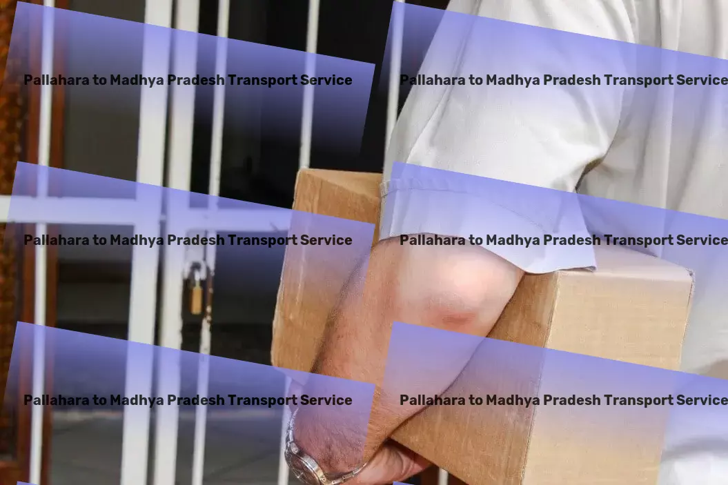 Pallahara to Madhya Pradesh Transport Nationwide shipping services