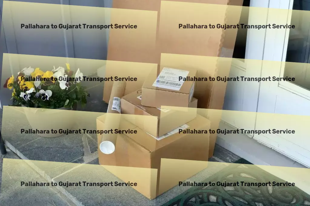 Pallahara to Gujarat Transport Specialized freight logistics