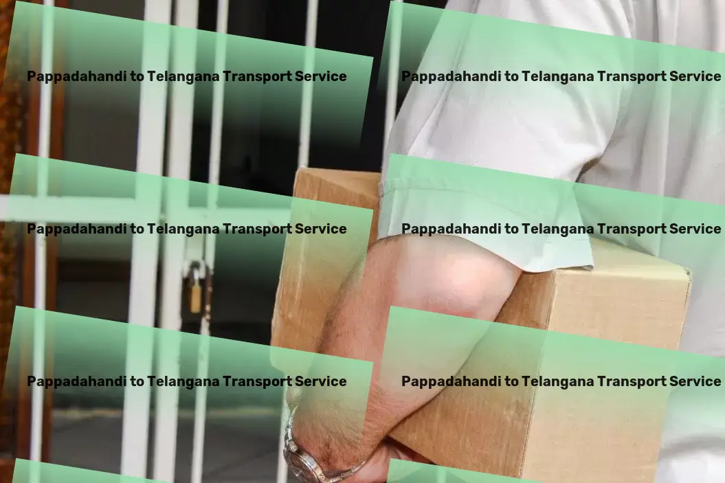 Pappadahandi to Telangana Transport A game-changer for your shipping needs within India! - Urban freight services