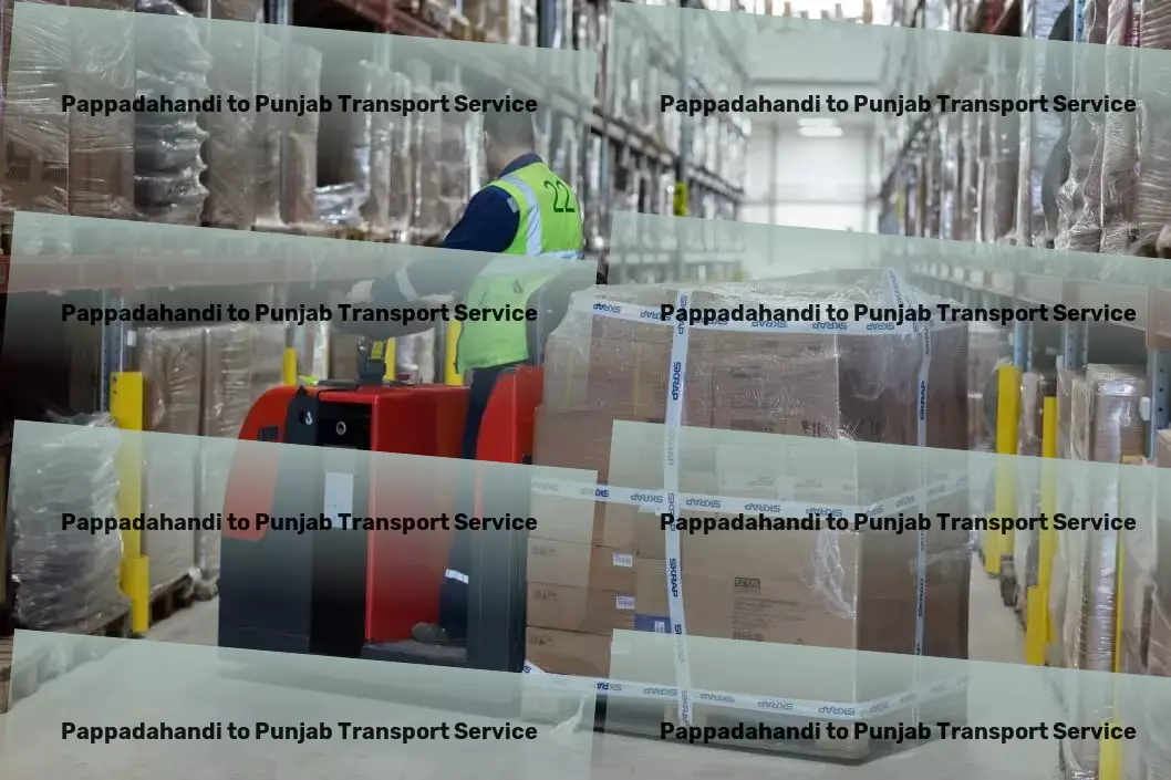 Pappadahandi to Punjab Transport High-speed logistics services