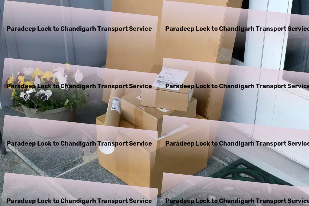 Paradeep Lock to Chandigarh Transport Delivery service provider