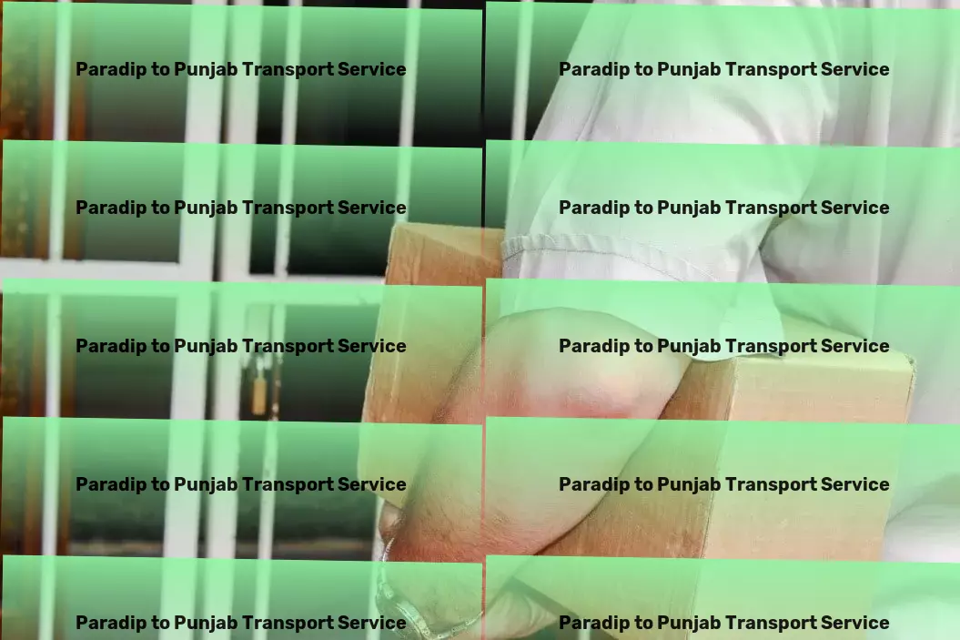 Paradip to Punjab Transport Enabling seamless supply chains across India. - Household item courier