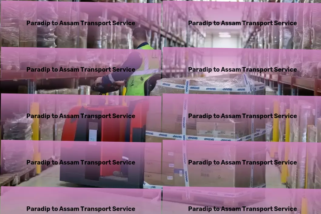 Paradip to Assam Transport Ensuring smooth transit for goods across India's landscape! - Long-haul goods transport